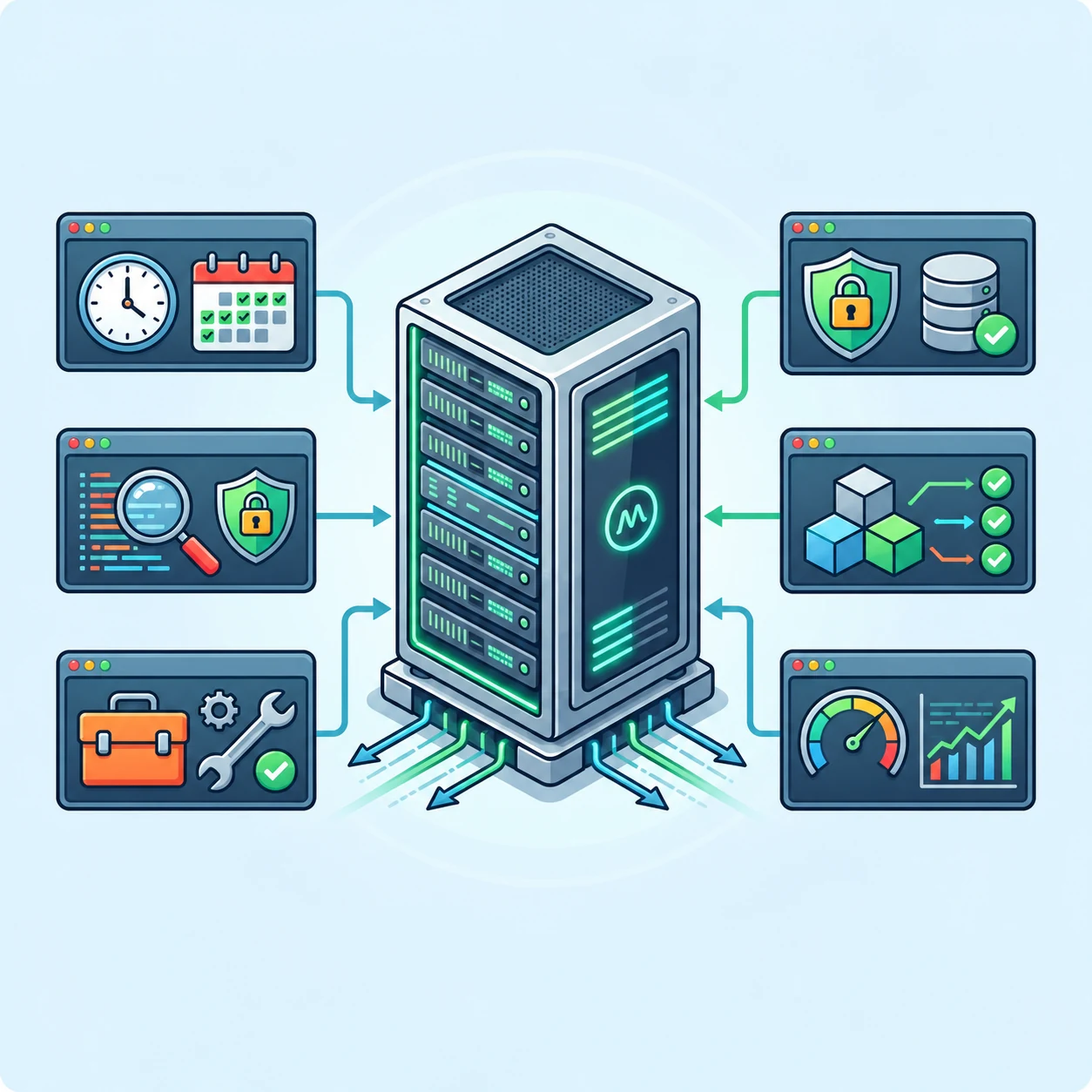 [SES-002] Monthly Server Management